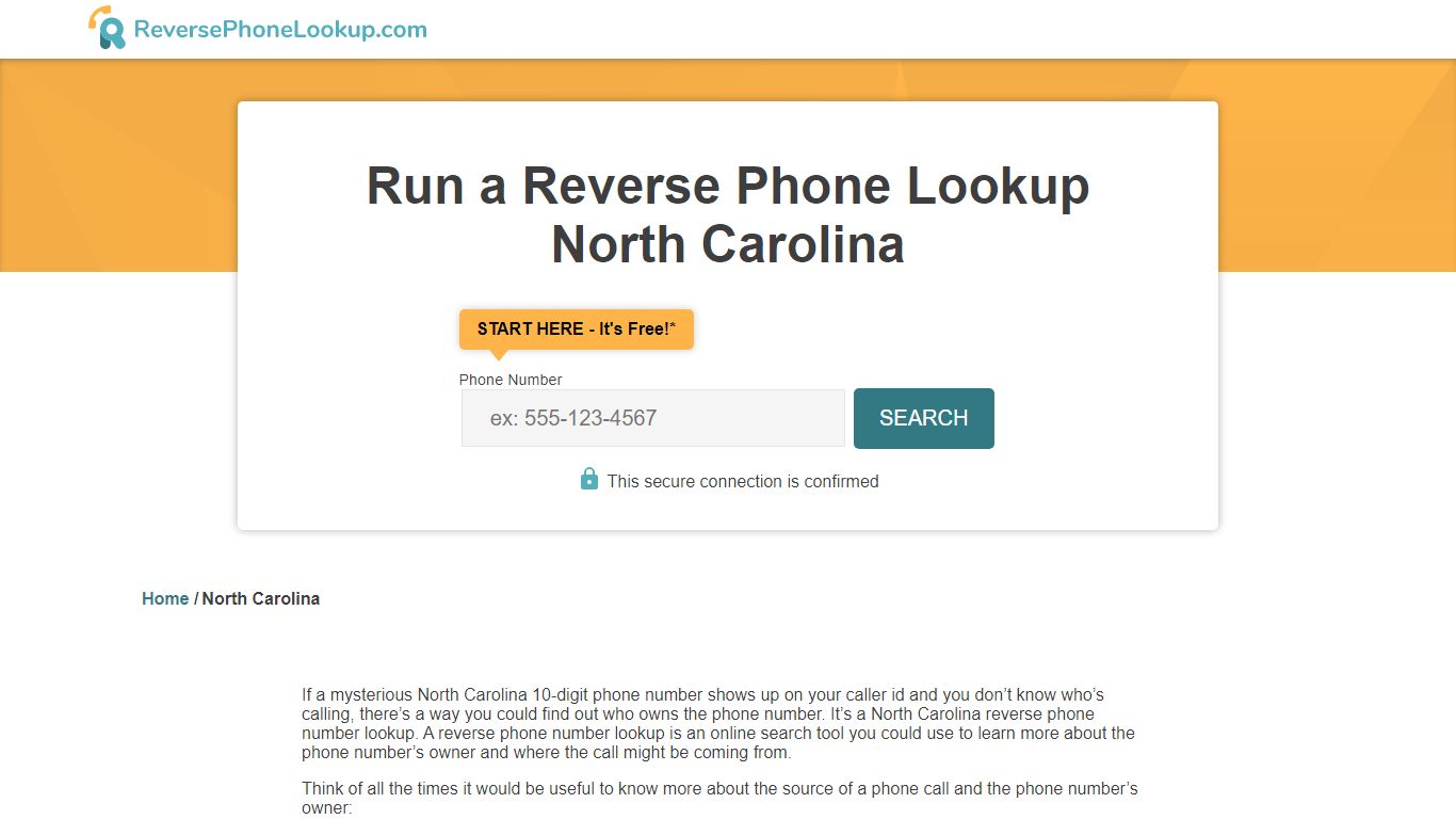 North Carolina Reverse Phone Lookup - Search Numbers To Find The Owner